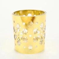 Suporte Para Vela Ouro 8x10cm - 1089978 - Cromus - 2