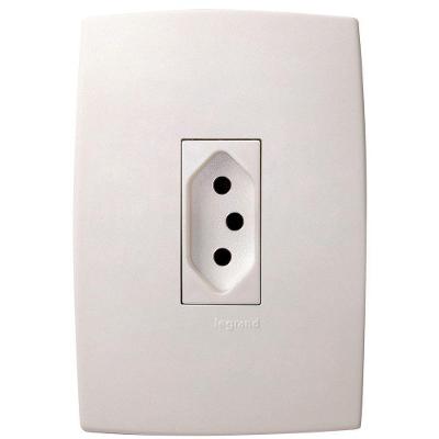 Conjunto De Tomadas 2p+ T Pb 4x2 20a - 615077 - Pial Cj.tom 2p+t Pb 4x2 Pplus 20a Pial 615077