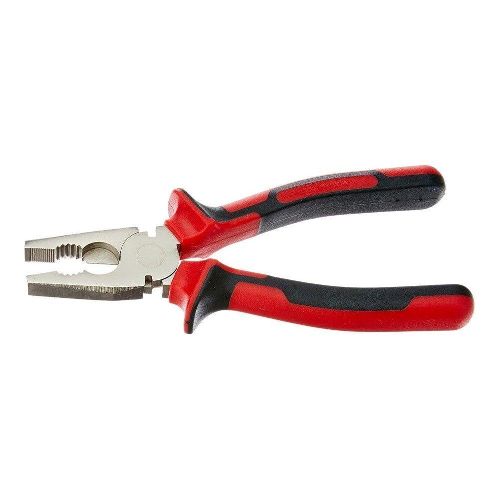 Mtx Alicate Universal Nickel 8 Pol. (200 Mm) Niquelado Cabo Dupla Injeção - 1