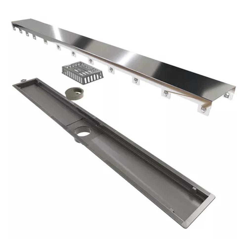Ralo Linear Seco Novii 75cm - Inox - 1