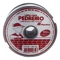 Linha Nylon Cristral Pedreiro 0,80mm X 100m Cor Branco - 3