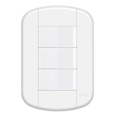 Interruptor Triplo Fame - 3912 Blanc