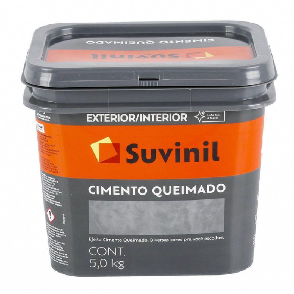 Efeito Cimento Queimado 5kg Dia De Chuva - 50687558 - Suvinil - 1