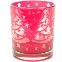 Suporte Para Vela Vermelho 7x8cm - 1089940 - Cromus - 2