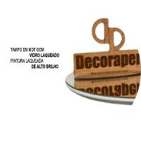 Somente Tampo Para Mesa Com 60cm Espelho Off White - 4