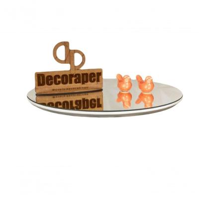 Somente Tampo Para Mesa Com 50cm Espelho Branco