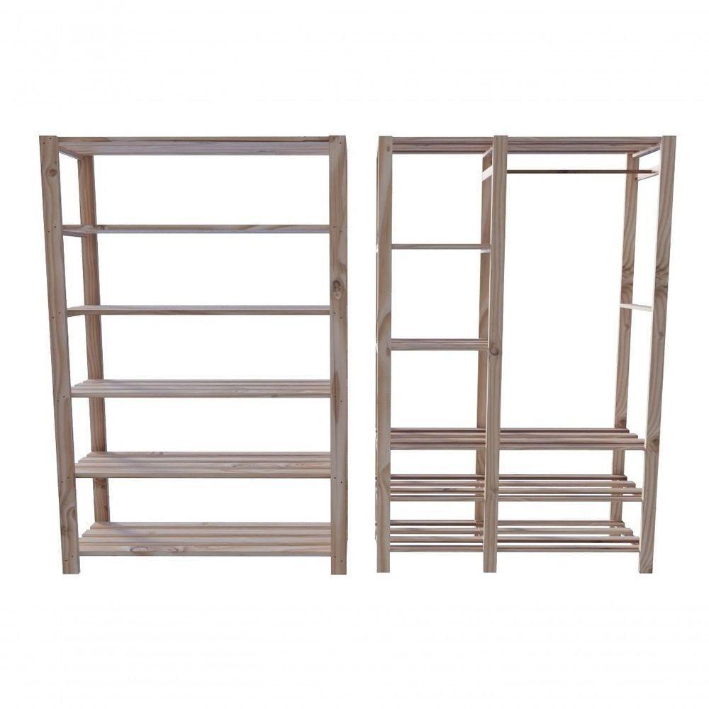 Aparador C/ Sapateira 190cm Oferta Quarto - 2