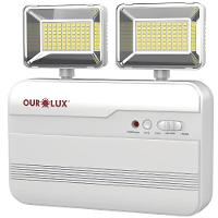 Luminaria Led Multiuso Com 2 Farois 15 Watts 1200lm 6500k - 01978 - Ourolux - 1