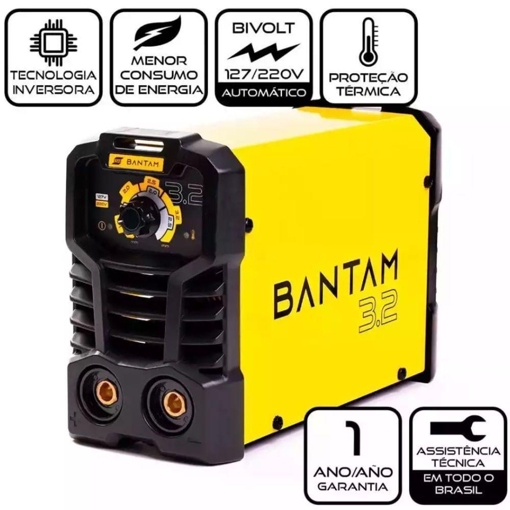 Máquna Inversora De Solda Bantam 3.2 Bivolt - 0750521 - Esab - 4