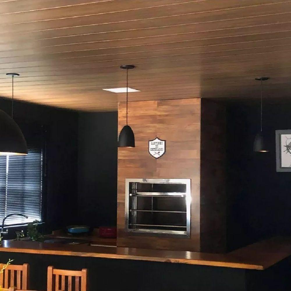 Forro 200x10,00mm Imbuia 5 Metros -1952 - Bariri Pvc Forro 200x10,00mm Imbuia 5m -1952 - Bariri Pvc - 2