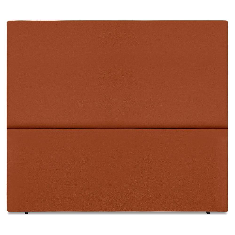 Cabeceira Casal 140 Cm Com Frame Luna Suede Terracorta Artte Terracota - 5