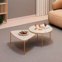 Mesa De Centro Lina E Cleia Sala Hall Moderna Bali Com Bali - 5