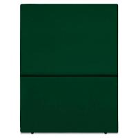 Cabeceira Solteiro 100 Cm Com Frame Luna Suede Verde Artte Verde - 6