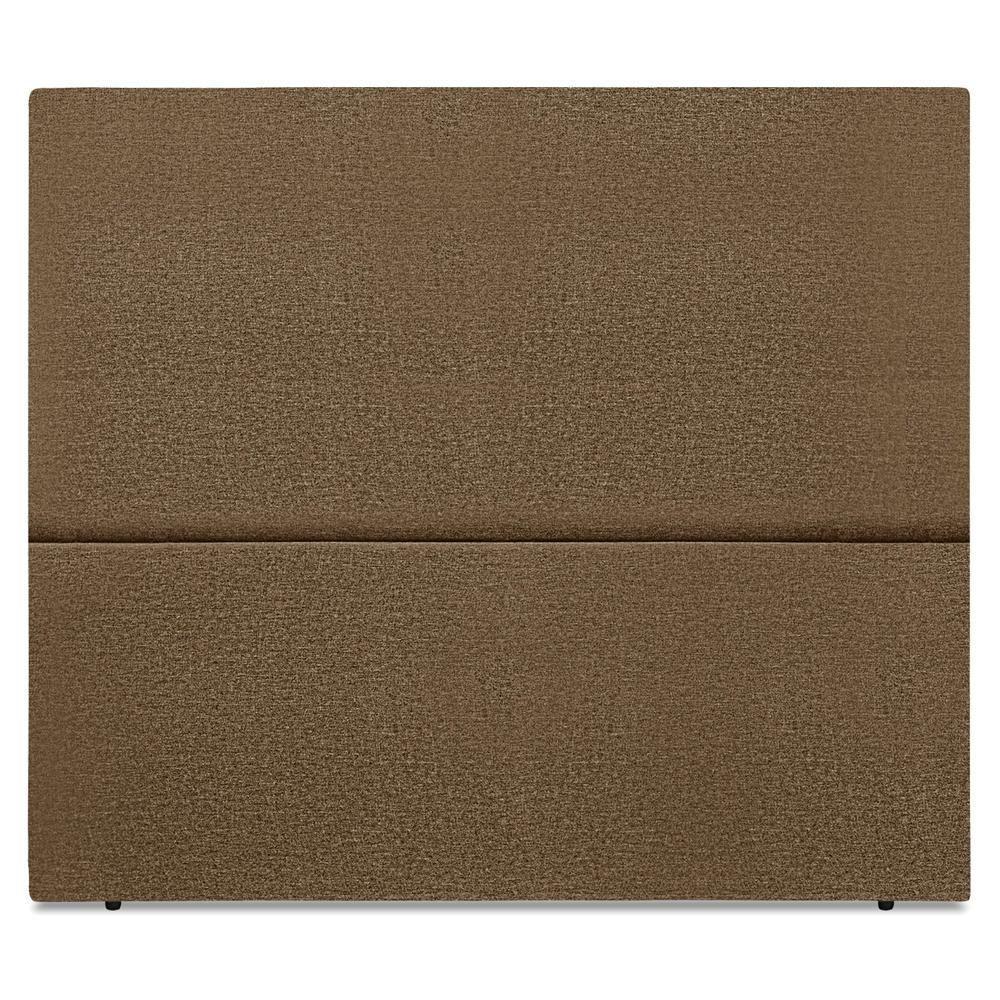 Cabeceira Queen 160 Cm Com Frame Luna Linho Marrom Artte Marrom - 8