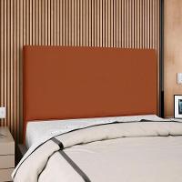 Cabeceira Queen 160 Cm Com Frame Luna Suede Terracorta Artte Terracota - 2
