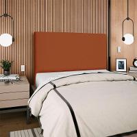 Cabeceira Queen 160 Cm Com Frame Luna Suede Terracorta Artte Terracota - 8