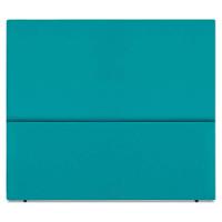 Cabeceira Casal 140 Cm Com Frame Luna Suede Azul Turquesa Artte Azul Turqueza - 5
