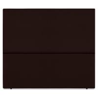 Cabeceira Casal 140 Cm Com Frame Luna Suede Marrom Artte Marrom