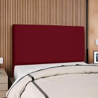 Cabeceira Queen 160 Cm Com Frame Luna Suede Vinho Artte Vinho - 2