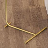 Mesa De Apoio Sofa Organic Nature Pe Dourado - Moveis Jb