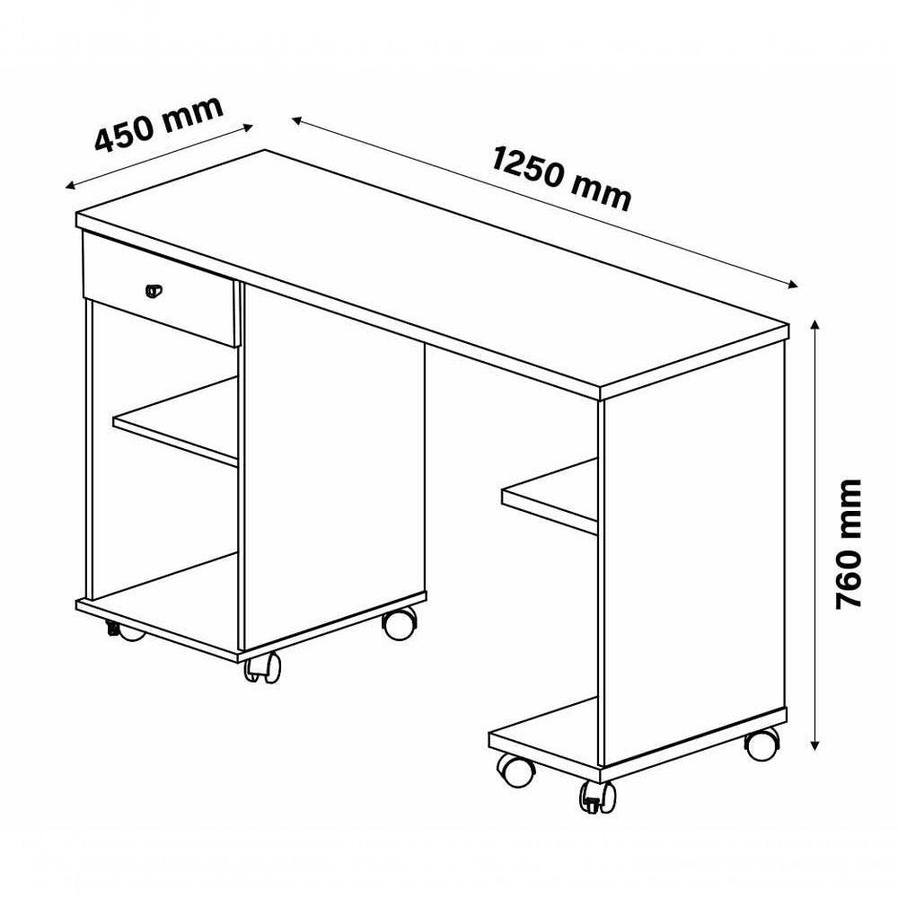 Mesa Para Computador Million Nature - Patrimar Móveis - 5