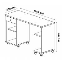 Mesa Para Computador Million Nature - Patrimar Móveis - 5