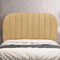 Cabeceira Cama Box Queen Estofada Orgânica 160cm Alice W01 Couríssimo Fendi - Lyam Decor - 2