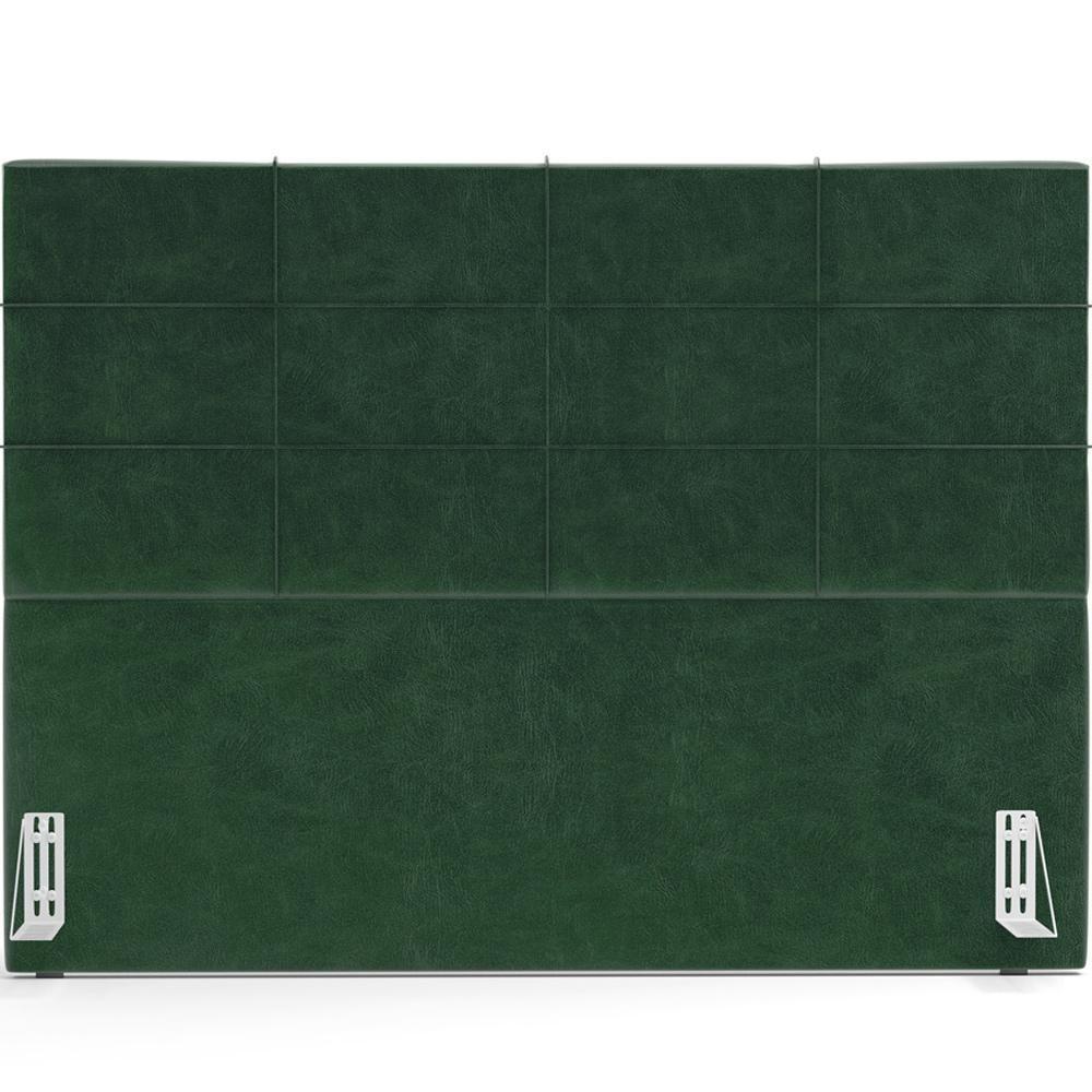 Cabeceira Cama Box Queen 160 Cm Roma W01 Couríssimo Verde Musgo - Lyam - 3