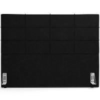 Cabeceira Cama Box Queen 160 Cm Roma W01 Couríssimo Preto - Lyam - 3