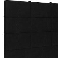 Cabeceira Cama Box Queen 160 Cm Roma W01 Couríssimo Preto - Lyam - 6