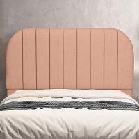 Cabeceira Cama Box King Estofada Orgânica 195cm Alice W01 Linho Rosê - Lyam Decor - 2