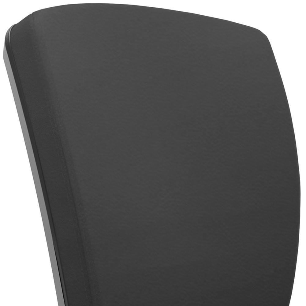 Cadeira De Escritório Executiva Office Base Giratória Preto Baixa Flexi P03 Vinil Preto - Lyam - 9