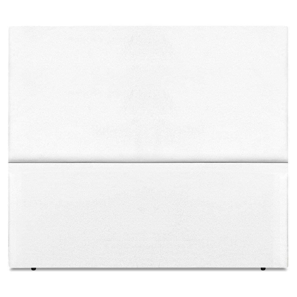 Cabeceira Queen 160 Cm Com Frame Luna Suede Branco Artte Branco - 5