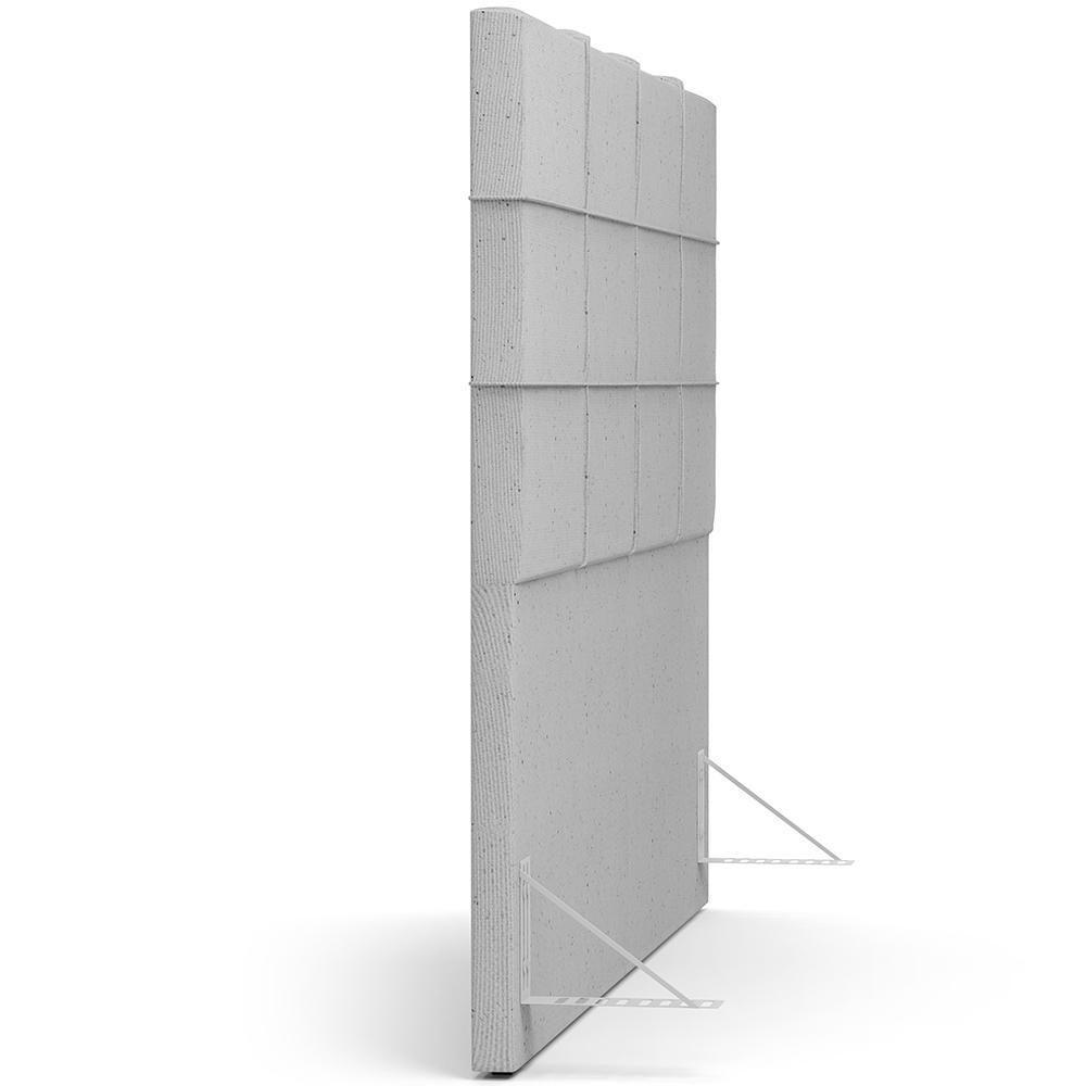 Cabeceira Cama Box Queen 160 Cm Roma W01 Linho Cinza - Lyam - 8