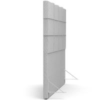 Cabeceira Cama Box Queen 160 Cm Roma W01 Linho Cinza - Lyam - 8