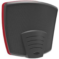 Cadeira De Escritório Executiva Office Giratória Preto Baixa Flexi P03 Poliéster Vermelho - Lyam - 8