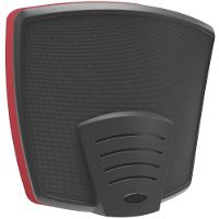 Cadeira De Escritório Executiva Office Base Giratória Preto Baixa Flexi P03 Vinil Vermelho - Lyam - 8