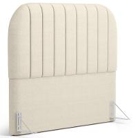 Cabeceira Cama Box Queen Estofada Orgânica 160cm Alice W01 Facto Pérola Metalizado - Lyam Decor - 1