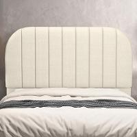 Cabeceira Cama Box Queen Estofada Orgânica 160cm Alice W01 Facto Pérola Metalizado - Lyam Decor - 5