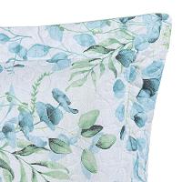 Kit Cobre Leito Colcha Maris Queen Estampado Dupla Face Percalle 200 Fios 3 Peças Forest Verde - 3