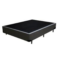 Cama Box Blindado Viúva Loja Xerife Sintético Cinza 40x128x188 - 2