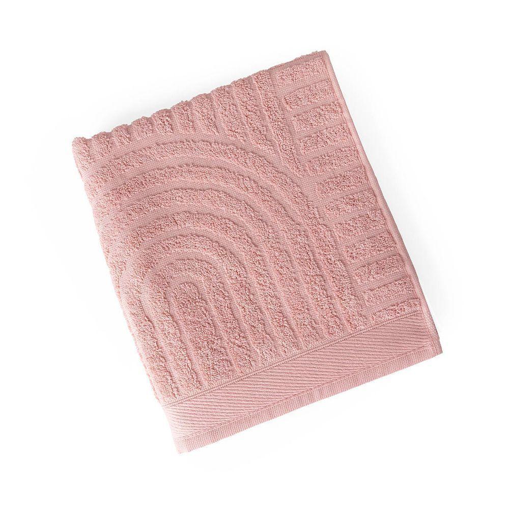 Jogo De Banho Dunna Toalhas Macias 100% Algodão Fio Penteado 5 Peças Nuvem Rosa - 6