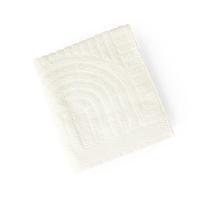 Jogo De Banho Dunna Toalhas Macias 100% Algodão Fio Penteado 5 Peças Off White - 6