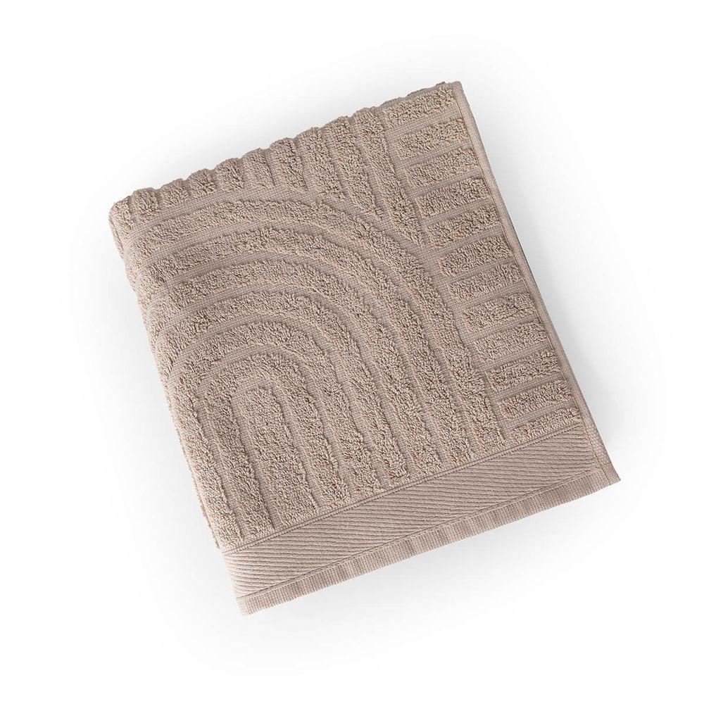 Jogo De Banho Dunna Toalhas Macias 100% Algodão Fio Penteado 5 Peças Amêndoa Bege - 6