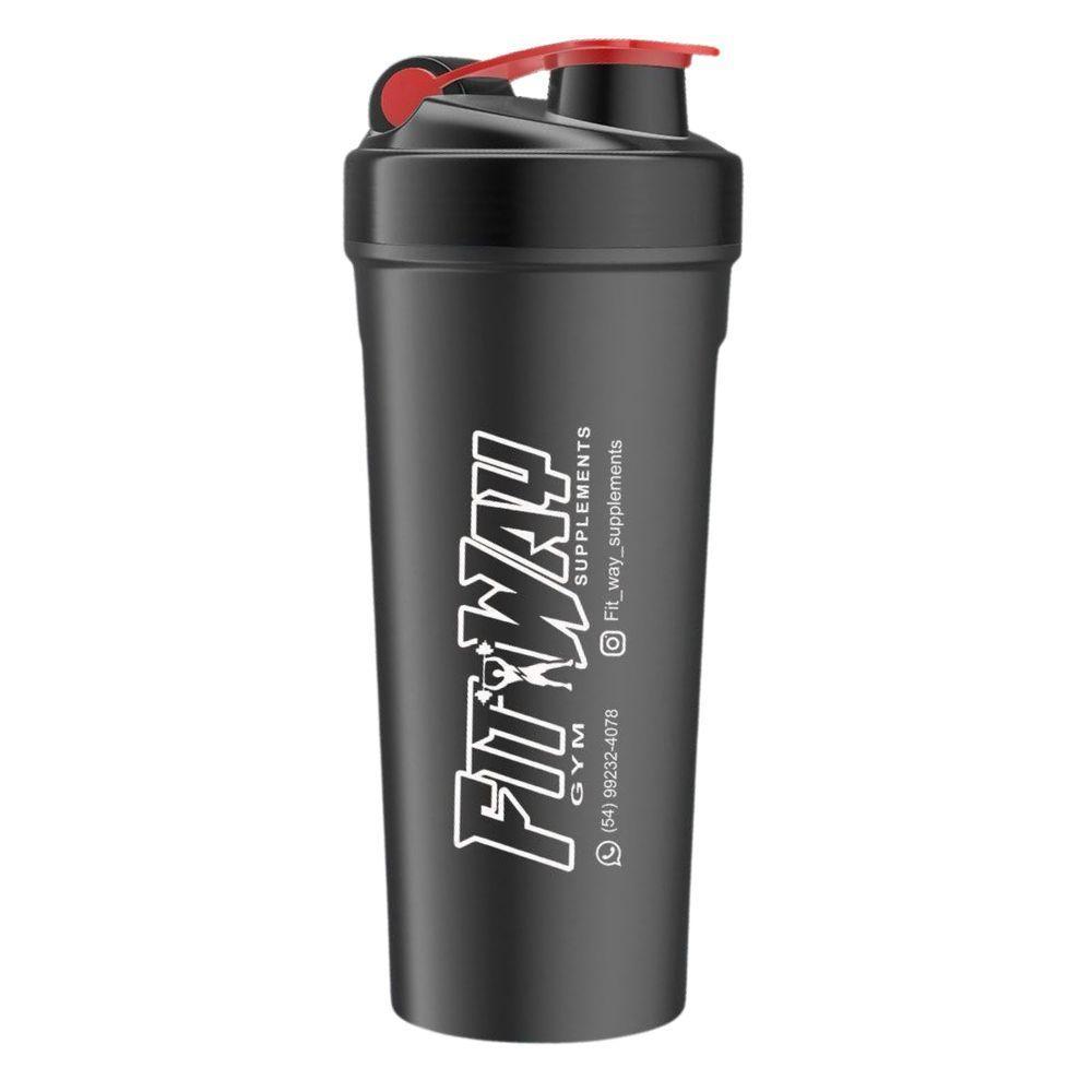 Coqueteleira (preta) - Fit Way 750ml - 1
