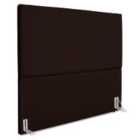 Cabeceira Queen 160 Cm Com Frame Luna Suede Marrom Artte Marrom - 1