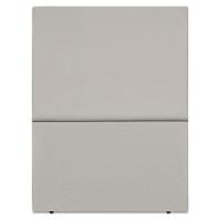 Cabeceira Solteiro 100 Cm Com Frame Luna Suede Cinza Claro Artte Cinza Claro - 5