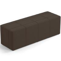 Kit Cabeceira Cama Box King 195cm Com Calçadeira Roma W01 Suede Marrom - Lyam