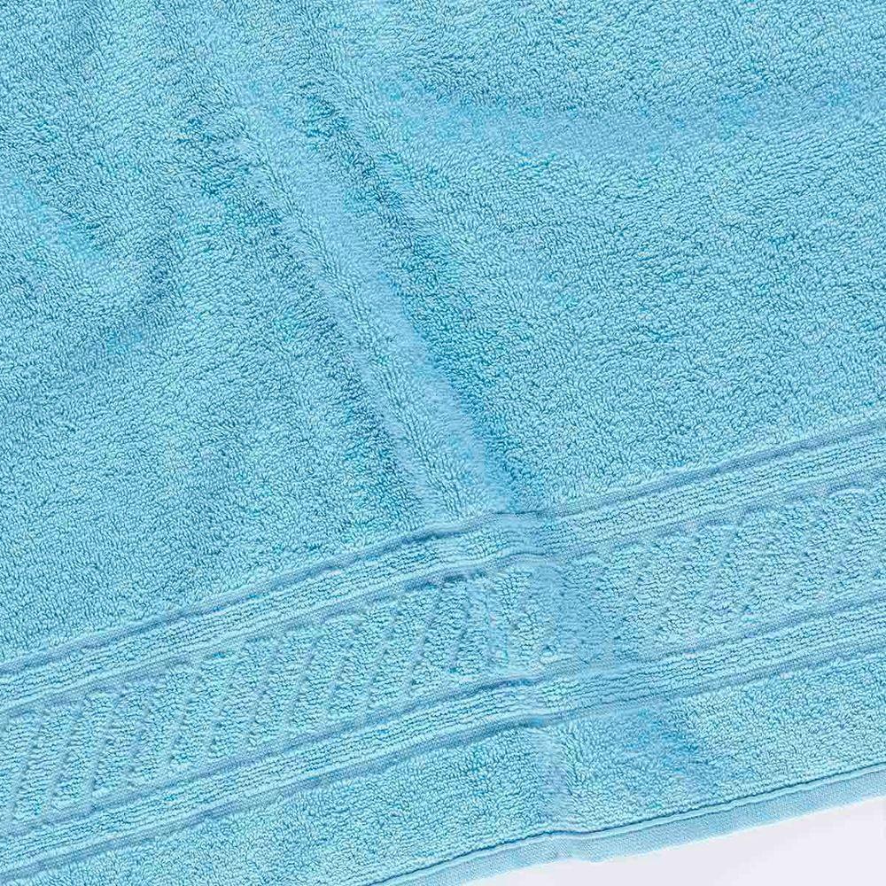 Jogo De Banho Lummi Toalhas Macias 100% Algodão Fio Penteado 5 Peças Rosa E Azul - 4