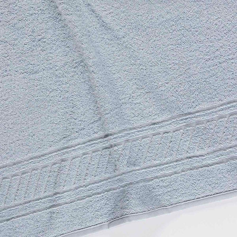 Jogo De Banho Lummi Toalhas Macias 100% Algodão Fio Penteado 5 Peças Verde E Cinza - 4